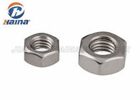 Stock Stainless Steel 304   M6 - M36 DIN 934 Hex Head Nuts For Fastening