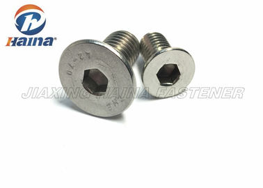 DIN7991 Stainless Steel 304 316 hex socket flat head machine Screws