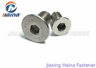 DIN7991 Stainless Steel 304 316 hex socket flat head machine Screws