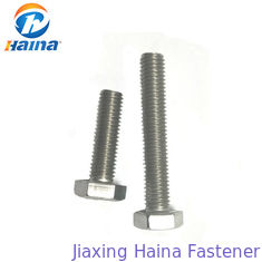 High Strength DIN931 Type Stainless Steel/carbon steel 316 304 hex Bolts