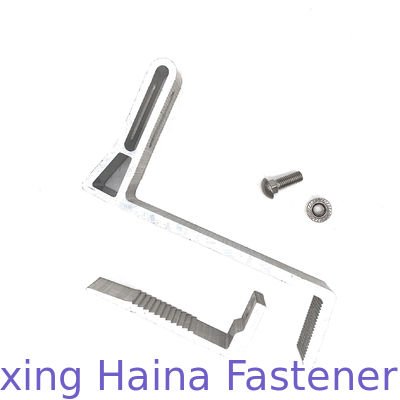 পিভি মাউন্টিং সিস্টেম সলিউশন স্ট্রাকচার অ্যালুমিনিয়াম সোলার ক্ল্যাম্প