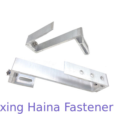 সৌর শক্তি সিস্টেমের জন্য অ্যালুমিনিয়াম মিডল অ্যানোডাইজড ক্ল্যাম্প