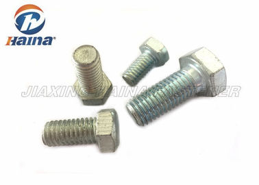 DIN 933 M16 Gr.8.8 নীল জাস্ট ধাতুপট্টাবৃত কার্বন ইস্পাত সম্পূর্ণ থ্রেড হেক্টর বোল্ট