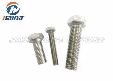 A2 A4 DIN933 M14 উচ্চ প্রসার্য অ্যালেন হেক্স হেড স্টক বোল্ট এবং বাদাম