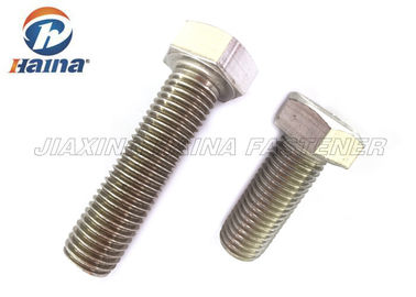 304 316 স্টেইনলেস স্টীল হেক্স হেড ASME ডান হাত থ্রেড ইঞ্চি বোল্ট