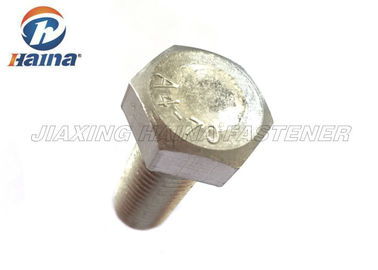 304 316 স্টেইনলেস স্টীল হেক্স হেড ASME ডান হাত থ্রেড ইঞ্চি বোল্ট