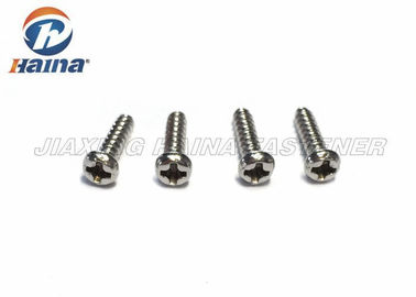 Pan Head Stainless Steel Machine Screws Phillips Drive For Installation Works