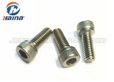 A2-70 স্টেইনলেস স্টীল DIN 912 সিলভার কালার মেশিন সকেট ক্যাপ হেড দিয়ে স্ক্রু