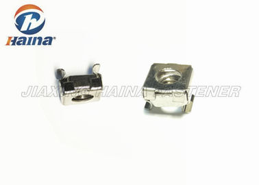 Stainless Steel 304  Plain Color M6 Rack Mounting Cage Nuts for Server Rack Cabinet