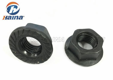 Zinc Plated / Black Hex Head Nuts M16 Carbon Steel Grade 8.8  For Pipeline Connection