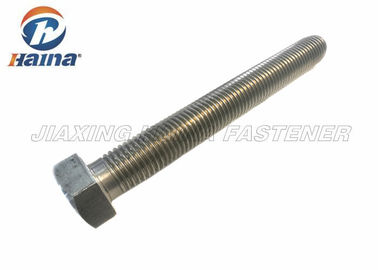 SS304 SS316 ASTM F593E লং পূর্ণ থ্রেড স্ট্রাকচারাল স্টিল হেক্স বোল্ট