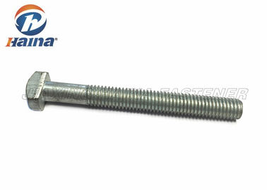 Non Standard Custom Fasteners Plain Finish Class 4.8 T Bolt Hammer Head For Railway