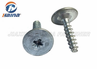 Metric Pitch Flat Head Machine Screw , Silver Color Countersunk Socket Head Cap Screw