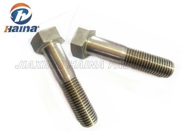 এএনএসআই / এএসটিএম এম 4-এম 30 1/4 &quot;-2&quot; এ 2 70 সংযোগের জন্য স্টেইনলেস স্টিল হেক্স হেড বল্টস