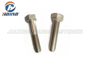 এএনএসআই / এএসটিএম এম 4-এম 30 1/4 &quot;-2&quot; এ 2 70 সংযোগের জন্য স্টেইনলেস স্টিল হেক্স হেড বল্টস
