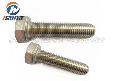 এএনএসআই / এএসটিএম এম 4-এম 30 1/4 &quot;-2&quot; এ 2 70 সংযোগের জন্য স্টেইনলেস স্টিল হেক্স হেড বল্টস