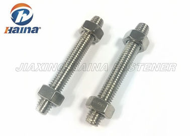 M8x60mm 316 A4 স্টেইনলেস স্টিল 304 সমস্ত সম্পূর্ণ থ্রেডেড বার এবং বাদাম