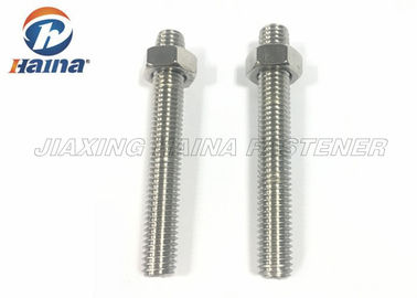 M8x60mm 316 A4 স্টেইনলেস স্টিল 304 সমস্ত সম্পূর্ণ থ্রেডেড বার এবং বাদাম
