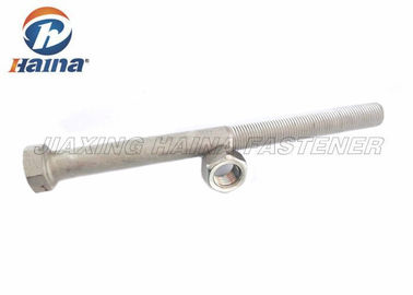 সমাধান তাপ চিকিত্সা DIN931 A4-70 স্টেইনলেস স্টীল হেক্স হেড বোল্ট