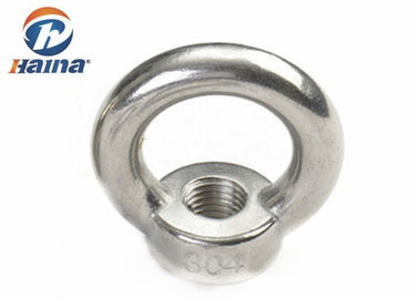 DIN582-1970 A2-70 M8-M20 স্টেইনলেস স্টীল প্লেইন চোখের বাদাম উত্তোলন