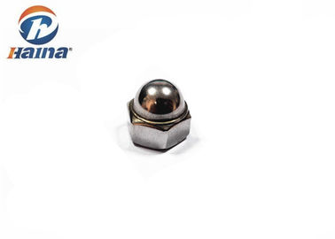 স্টেইনলেস স্টীল প্লেইন DIN1587 A2-70 A4-80 M4-M24 ষড়ভুজ অ্যাকর্ন বাদাম