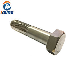 M10-M8 DIN931 SS304 SS316 স্টেইনলেস স্টীল বোল্ট হাফ থ্রেড হেক্স হেড বোল্ট