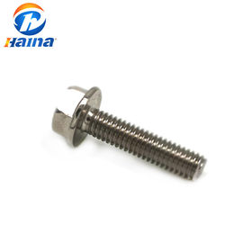 50mm দৈর্ঘ্য প্লেইন রঙ DIN6921 স্টেইনলেস স্টীল 304 316 হেক্স চক্রের উন্নত পার্শ্ব বোল্ট