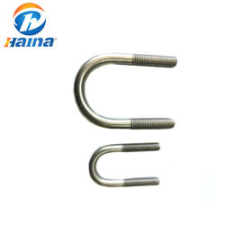 316L স্কয়ার ইউ DIN3570 A2 -70 স্টেইনলেস স্টিল ইউ বোল্টস হেক্স নাট সহ