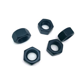 OEM সেবা জন্য 8 গ্রেড কার্বন ইস্পাত কালো Teflon লেপা হেক্স মাথা বাদাম