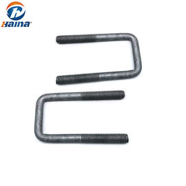 DIN3570 8.8 গ্রেড হট ডিআইপি গ্যালভানাইজড মেটাল ইউ বোল্ট এবং হেক্স বাদাম