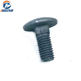 মেট্রিক ইস্পাত Din603 গরম ডুব Galvanizing মাশরুম হেড ক্যারেজ বোল্ট