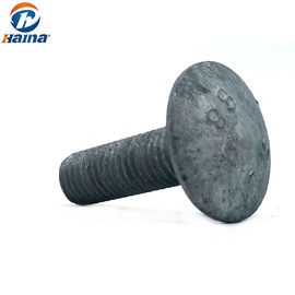মেট্রিক ইস্পাত Din603 গরম ডুব Galvanizing মাশরুম হেড ক্যারেজ বোল্ট