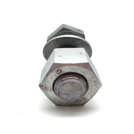 কারখানার দাম ASTM A490 Hot Dip Galvanized Hex Head Bolts and washers