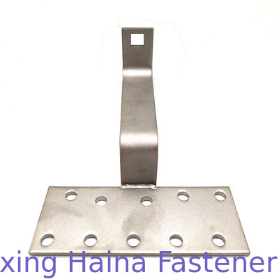 স্টেইনলেস স্টীল 304 316 কাস্টম সৌর প্যানেল মাউন্ট করা নিয়মিত টাইল ছাদ হুক