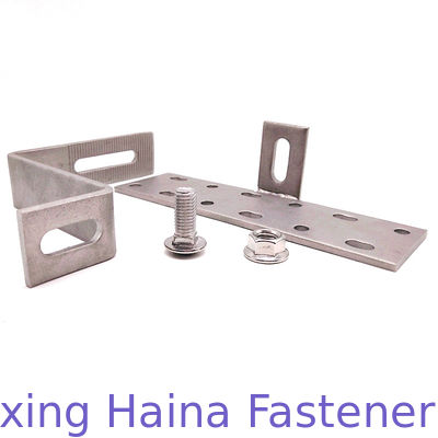 আবাসিক টাইল জন্য স্টেইনলেস স্টীল 304 316 ফটোভোলটাইক যন্ত্রাংশ সৌর ছাদ হুক