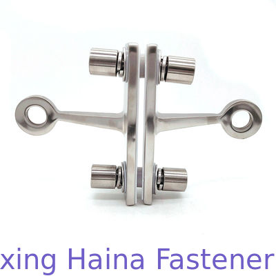 দুটি আর্মার মিরর ফিনিস এসএস 316 গ্লাস ফ্যাসাদ কার্টেন ওয়াল ফিটিং