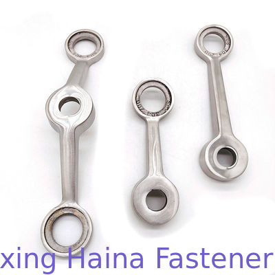 স্টেইনলেস স্টিল 304 316 কার্টেন ওয়াল ফিটিংয়ের জন্য একটি আর্ম গ্লাস স্পাইডার