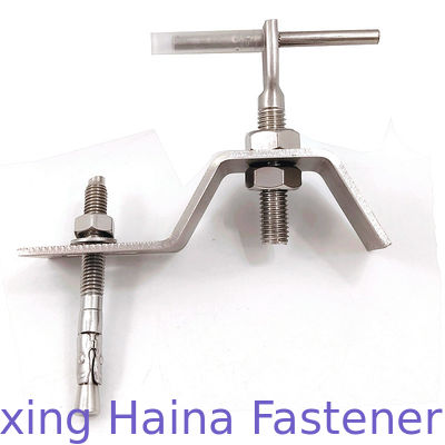 স্টেইনলেস স্টীল SS304 SS316 প্লেইন কার্টেন ওয়াল স্টোন ক্ল্যাডিং সোফিট নোঙ্গর