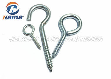 JIS EN ISO AS GB Wood Thread Large Dia. 2.2 - 6mm Screw Eye Hooks