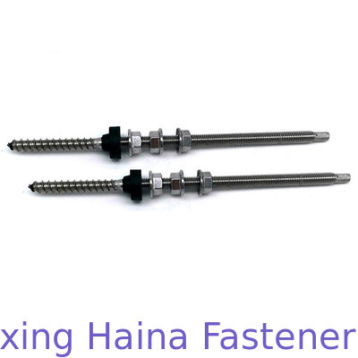 সৌর মাউন্ট ছাদ SUS304 SUS316 মেট্রিক ডবল শেষ থ্রেড হ্যাঙ্গার বোল্ট