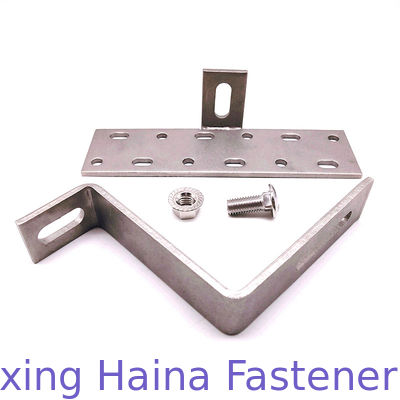 SS304 SUS316 সোলার প্যানেল ছাদ হুকস সোলার টিল্টিং বন্ধনীগুলির জন্য